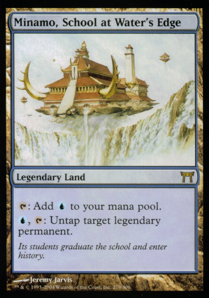 Minamo, School at Water's Edge (Champions of Kamigawa) Near Mint Foil