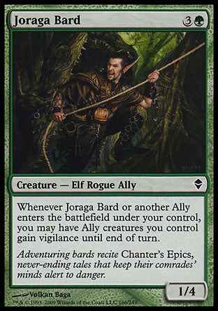 Joraga Bard (Zendikar) Near Mint Foil