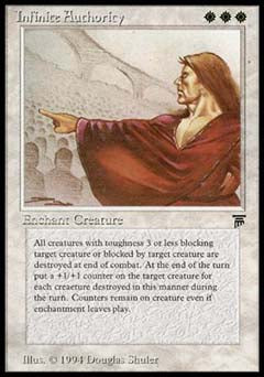 Infinite Authority (Legends) Near Mint Italian