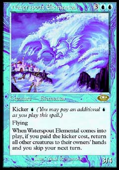 Waterspout Elemental (Planeshift) Light Play