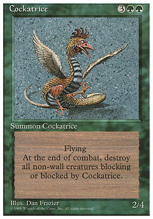 Cockatrice (4th Edition) Near Mint