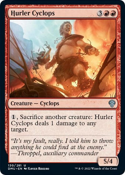 Hurler Cyclops (Dominaria United) Near Mint