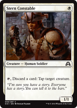 Stern Constable (Shadows Over Innistrad) Near Mint