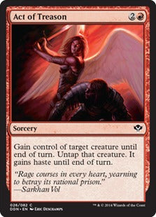 Act of Treason (Duel Decks: Speed vs Cunning) Near Mint