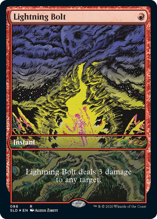 Lightning Bolt #86 (Secret Lair) Near Mint Foil