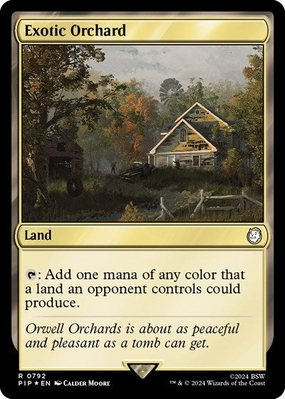 Exotic Orchard (Surge Foil) (Universes Beyond: Fallout) Near Mint