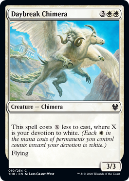 Daybreak Chimera (Theros Beyond Death) Near Mint Foil