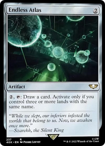 Endless Atlas (Surge Foil) (Universes Beyond: Warhammer 40K) Near Mint