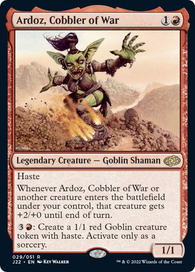 Ardoz, Cobbler of War (Jumpstart 2022) Near Mint