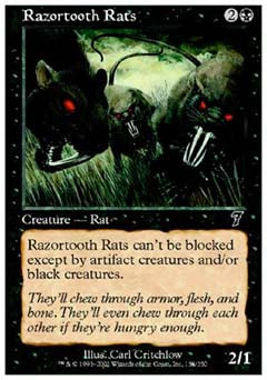 Razortooth Rats (7th Edition) Light Play