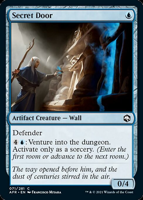 Secret Door (Adventures in the Forgotten Realms) Near Mint Foil