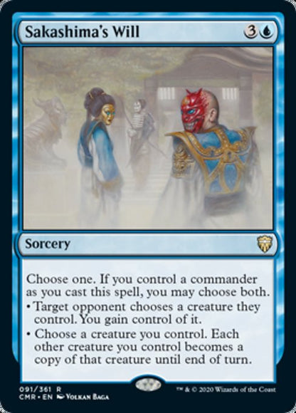 Sakashima's Will (Commander Legends) Near Mint Foil