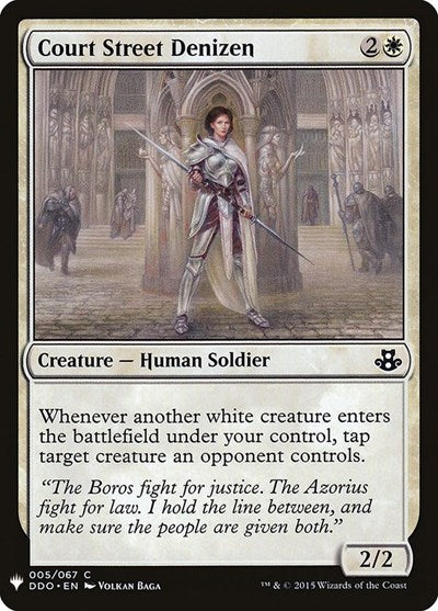 Court Street Denizen (Mystery Booster) Near Mint