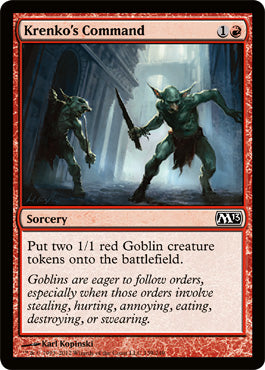 Krenko's Command (Magic 2013 Core Set) Near Mint
