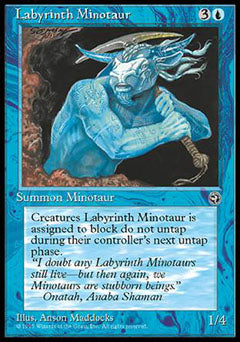 Labyrinth Minotaur (2) (Homelands) Good