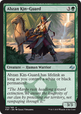 Abzan Kin-Guard (Fate Reforged) Near Mint