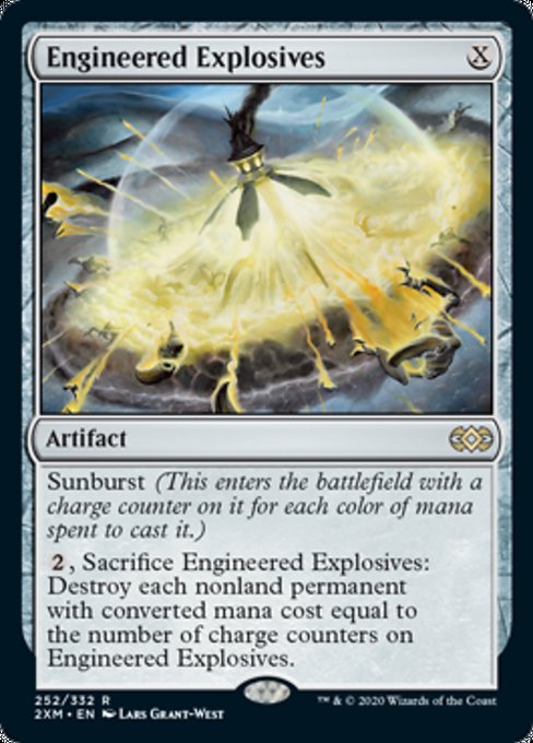 Engineered Explosives (Double Masters) Near Mint