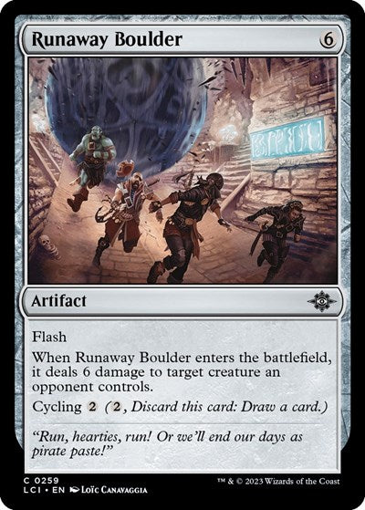 Runaway Boulder (The Lost Caverns of Ixalan) Near Mint