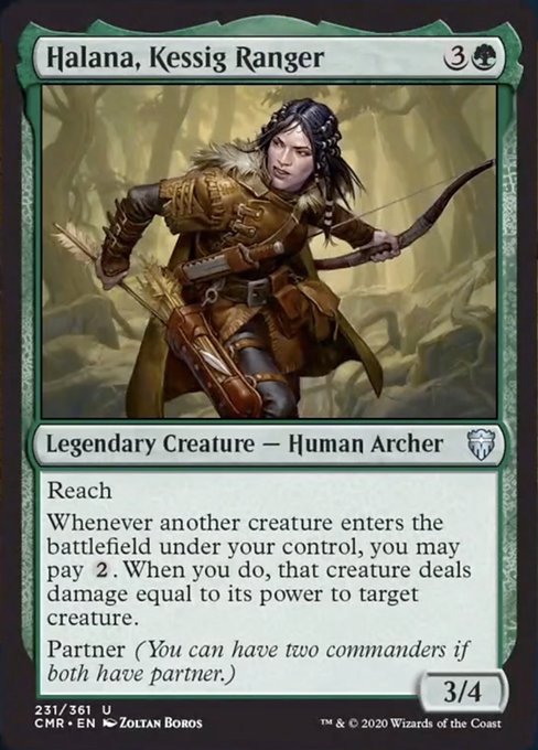 Halana, Kessig Ranger (Commander Legends) Near Mint