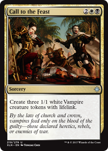 Call to the Feast (Ixalan) Near Mint Foil