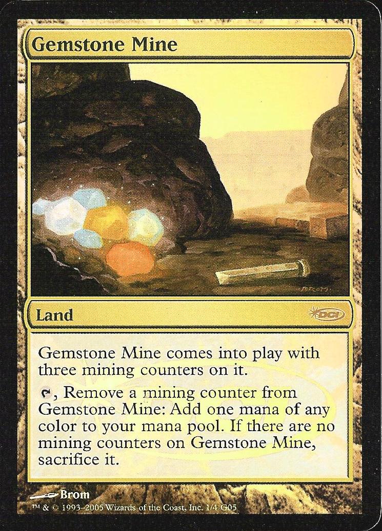 Gemstone Mine (DCI Judge) (Promotional Cards) Near Mint