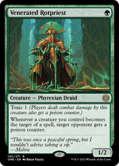 Venerated Rotpriest (Phyrexia: All Will Be One) Near Mint