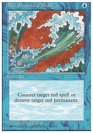 Blue Elemental Blast (4th Edition) Near Mint