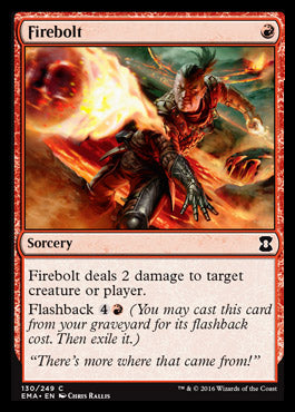 Firebolt (Eternal Masters) Near Mint Foil
