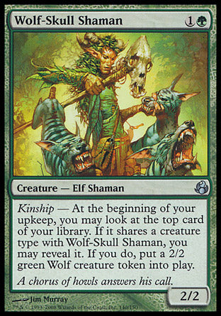 Wolf-Skull Shaman (Morningtide) Near Mint Japanese