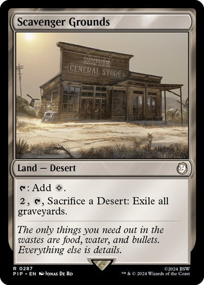 Scavenger Grounds (Universes Beyond: Fallout) Near Mint