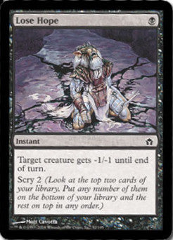 Lose Hope (Fifth Dawn) Light Play Foil Japanese