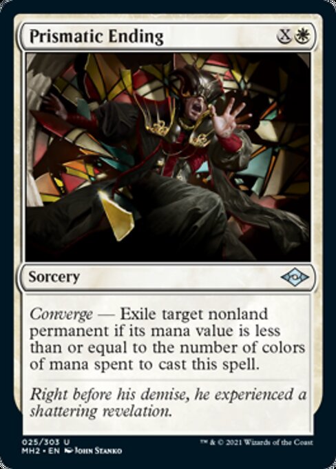 Prismatic Ending (Modern Horizons 2) Near Mint Foil