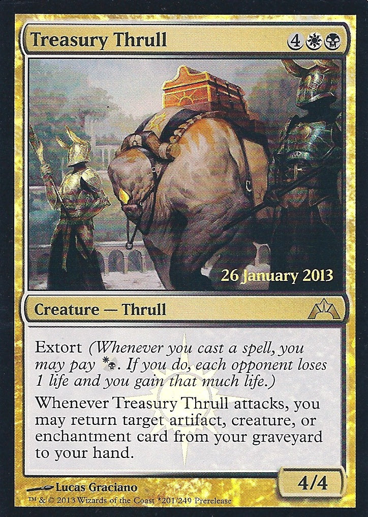 Treasury Thrull (GC Prerelease) (Promotional Cards) Light Play Foil