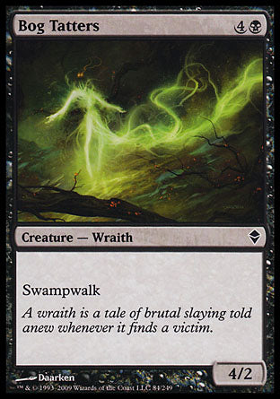 Bog Tatters (Zendikar) Near Mint Foil