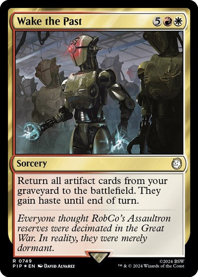 Wake the Past (Surge Foil) (Universes Beyond: Fallout) Near Mint