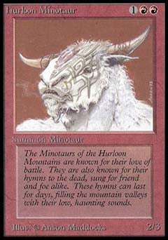 Hurloon Minotaur (Beta) Light Play