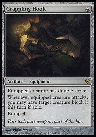 Grappling Hook (Zendikar) Light Play Foil