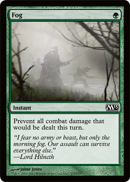 Fog (Magic 2013 Core Set) Near Mint Foil