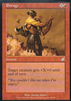 Enrage (Scourge) Near Mint Foil