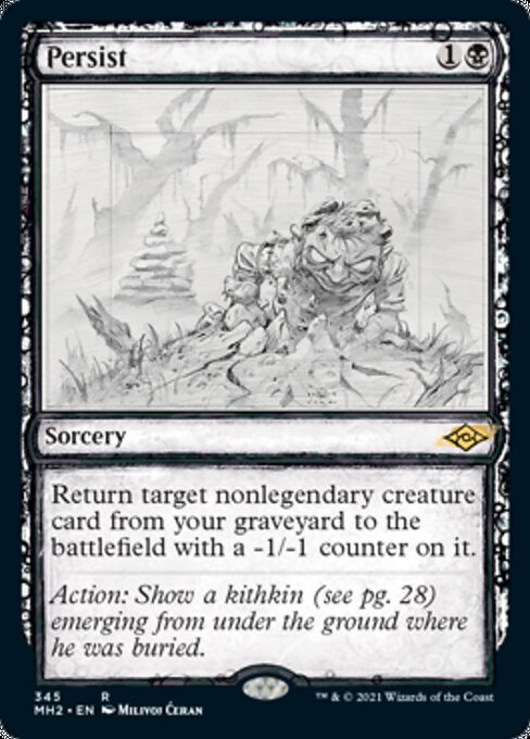 Persist (Showcase) (Modern Horizons 2) Near Mint Foil