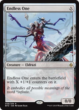 Endless One (Battle for Zendikar) Near Mint