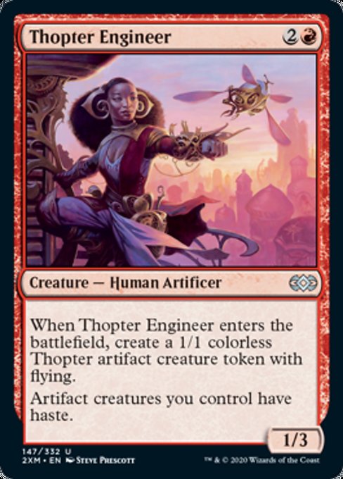 Thopter Engineer (Double Masters) Near Mint Foil