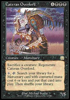 Cateran Overlord (Mercadian Masques) Near Mint