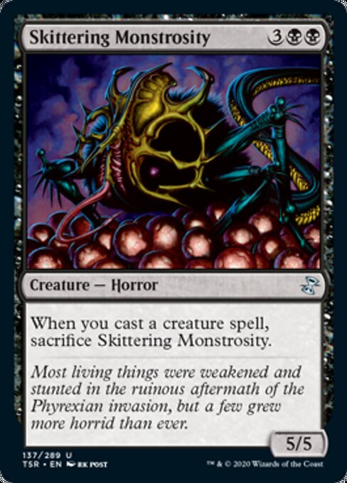Skittering Monstrosity (Time Spiral Remastered) Near Mint