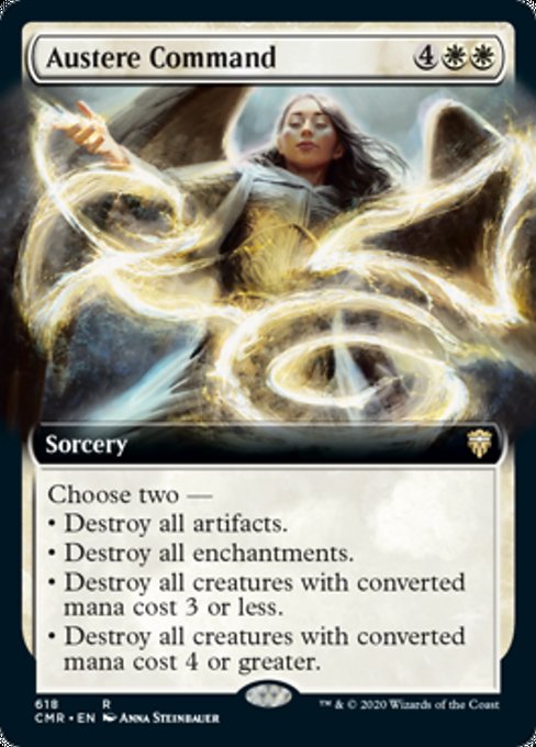 Austere Command (Extended Art) (Commander Legends) Near Mint
