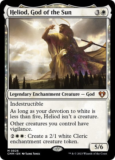 Heliod, God of the Sun (Commander Masters) Near Mint