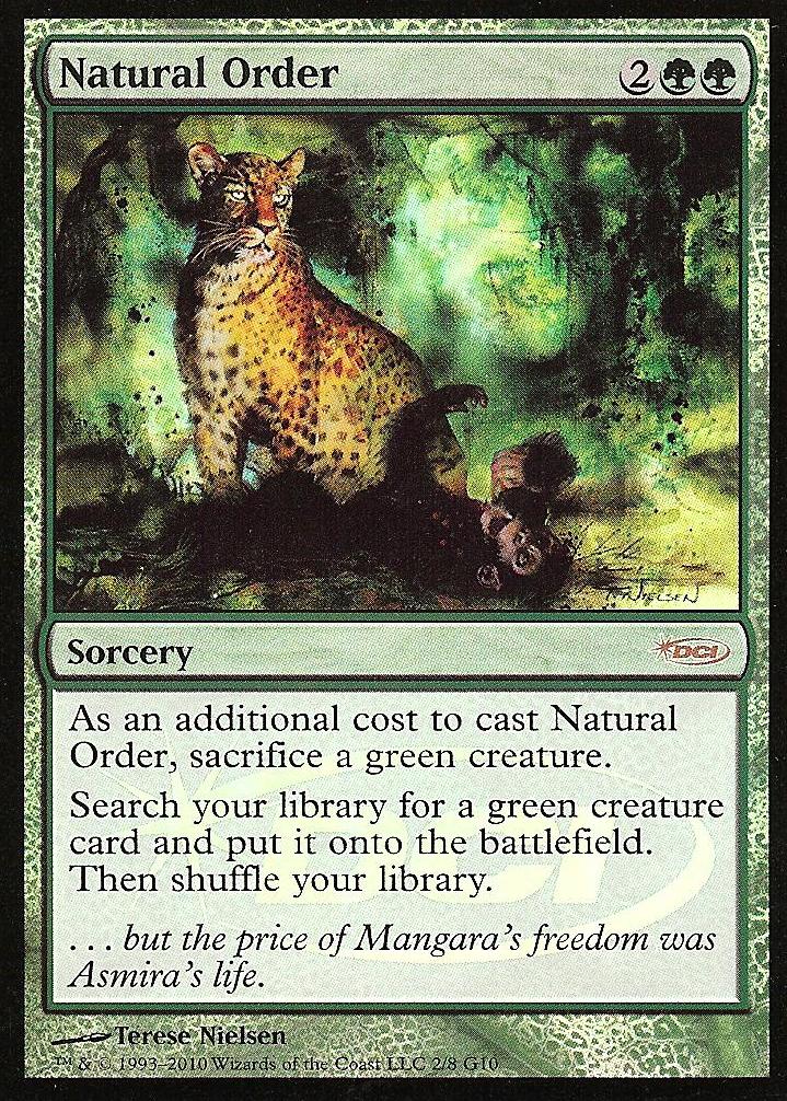 Natural Order (Judge Promo) (Promotional Cards) Near Mint Foil