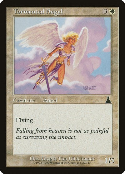Tormented Angel (Urza's Destiny) Near Mint