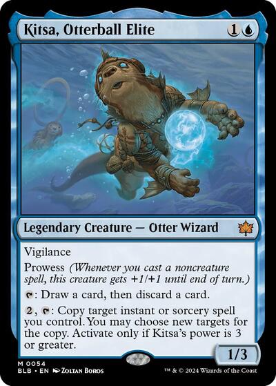 Kitsa, Otterball Elite (Bloomburrow) Near Mint Foil