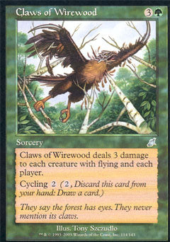 Claws of Wirewood (Scourge) Near Mint Foil